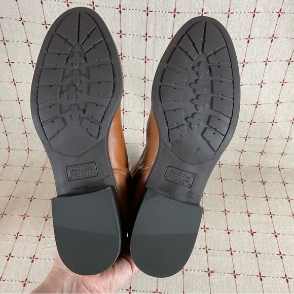 Sam Edelman Prina Studded Soft Brown Leather Knee High Riding Boots Sz 8.5 NWOB - Picture 8 of 10